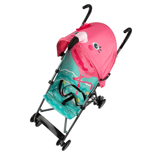 Cosco Kids Character Umbrella Stroller, Pink Flamingo, Toddler, Unisex