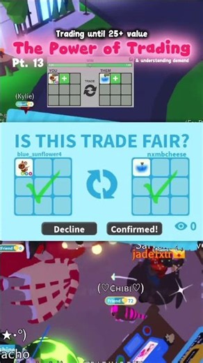 Pt. 13: Trading to grow my inventory in Adopt Me!