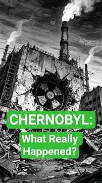 Chernobyl: The Night a Safety Test Turned Into the World’s Worst Nuclear Accident #shorts