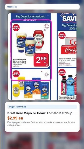 Albertsons Weekly Ad (6/24/26 - 6/30/26) Top 5 Deals #shorts