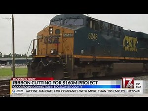 RTP groundbreaking and Edgecombe County ribbon cutting