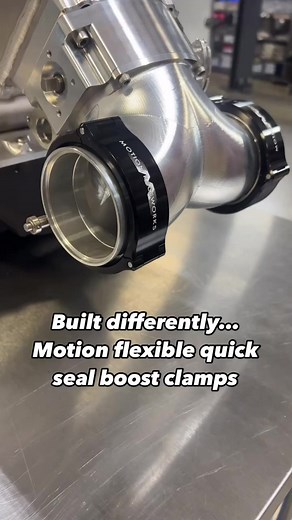 Our goal: make flexible boost couplers easier to install. Thanks to the Motion 3 piece design we did just that. The 3 piece design goes on easier and can “fish around” areas where two piece clamps tend to be more difficult. Available on their own as well as on the Motion ICON throttle bodies. And of course 100% Made in 🇺🇸 | Motion Raceworks