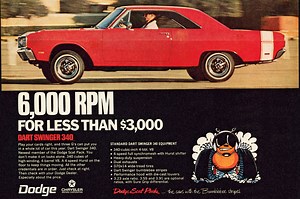 The History of the Scat Pack Through Ads from the 1960s