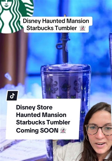 Disney x Starbucks Haunted Mansion Tumbler Coming Soon