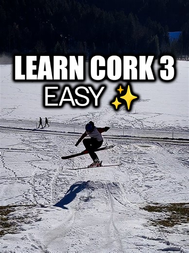 Mastering Your First Cork 3 in Skiing
