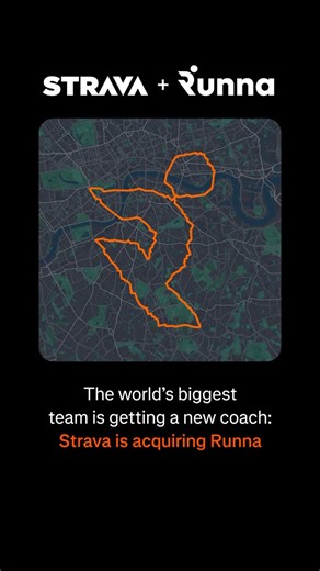 Strava on Instagram: "It’s official: Strava ➕ Runna are joining forces 🤝 Strava is more than tracking workouts – it’s where over 150 million athletes in 185 countries make progress together, from building new habits to achieving new personal bests. And now that Runna is joining the world’s biggest team, we’ve got even more ways to help our active community reach their goals. While the two apps will remain separate for the foreseeable future, Strava plans to invest in growing the Runna team and 