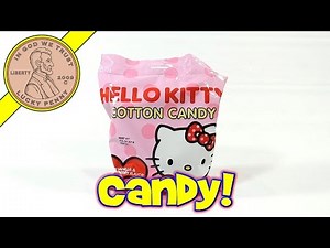 Hello Kitty Pink Vanilla and Blue Raspberry Cotton Candy, 2014 Valentine's Day Series