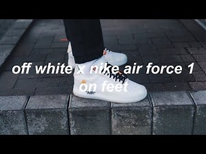 Off White x Nike Air Force 1 "ON FEET" | philliper_