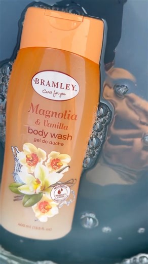 Unwind with the delicate fragrance of magnolia in every shower 🌸✨ Our Magnolia Body Wash: a simple luxury for your daily routine. 🚿💖 Video Cred: @_mahlaco | Bramley Cosmetics and Toiletries