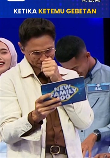 Kabarnya sampai sekarang mesam-mesem terus gajadi main... Saksikan NEW FAMILY 100 Jumat-Minggu I Pkl 18.30 WIB hanya di GTV GTV Hadir di CHANNEL 30, ikuti cara mudahnya: * Aktifkan LCN lalu scan ulang STB Kamu * Scan otomatis TV Digital #newfamily100gtv #family100 #gtv #andhikapratama #gtv