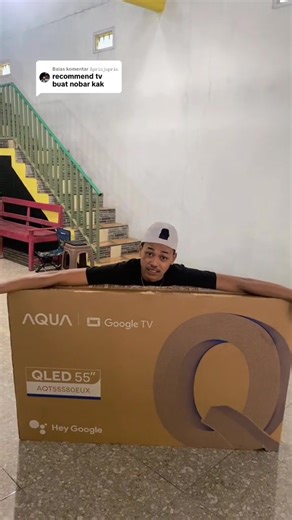 Cocok banget buat nobar bareng keluarga🔥 AQUA GOOGLE TV INI SUDAH DILENGKAPI BLUETOOTH LAYAR SUDAH Q LED , REMOTE VOICE ,LANGSUNG DATANG SAJA DI TVSTORE TULUNGAGUNG CABANG TRENGGALEK📍#tvstoretulungagung #silvykumalasari @Tv Store Tulungagung @FS98 TRANS