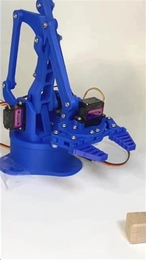 DIY Roboter-Krallen-Set (ohne Servo MG90S), Weicher Greifer-Roboterarm,