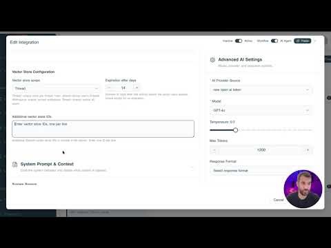 How to attach vector stores to AI Agents in Qelos