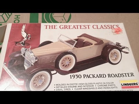 Small scale group build 26 1930 Packard roadster 1/32