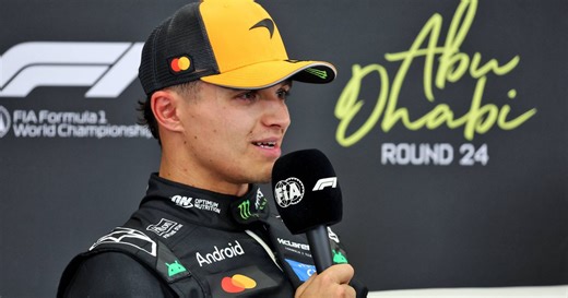 Norris: "I proved myself wrong" by winning F1 world championship