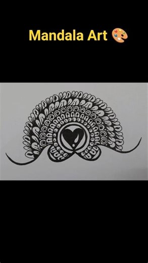 Mandala Paisley Drawing ✨ | Aesthetic Drawing #art #youtubeshorts #drawing #shorts #shortvideo