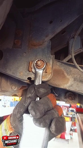 Can You Fix Alignment With a Stripped Nut? 😳🔧#alignment #wheelalignment #suspension