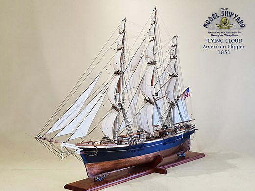 Flying Cloud Model Ship |Exclusive | For the Discerning Collector