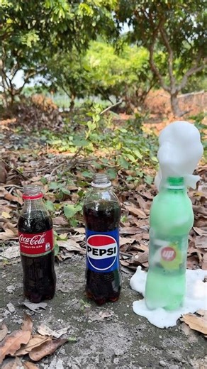 7up, Coca-Cola, Pepsi VS mentos