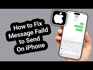 How to Fix “Messages Failed to Send” on iPhone (Step-by-Step Guide)