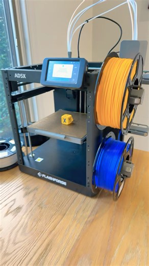 3-D print complete! #3dprinter #flashforge #filament ￼