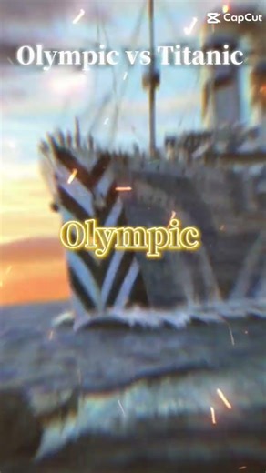 HMT Olympic vs. RMS Titanic #titanic #oceanliners #edit #ships #history #olympic #fypageシ #1v1
