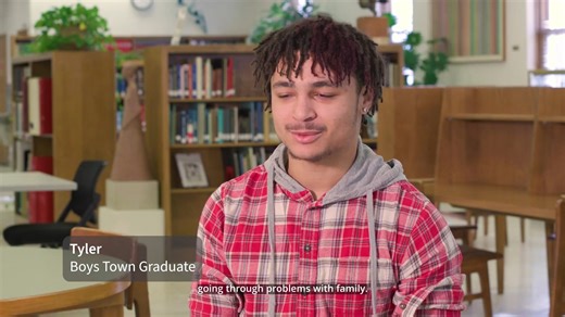 Against all odds, Tyler has achieved an incredible milestone. After graduating from Boys Town, he made the unexpected decision to pursue higher education. Today, Tyler is thriving in college, ambitiously tackling a double major. He credits the life-changing support from the Successful Futures program for guiding him on this journey. 🎓 Be a part of more inspiring success stories like Tyler’s by donating to Boys Town today: https://bit.ly/4744NcP #SuccessfulFuturesMonth | Boys Town