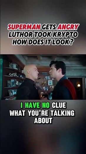 Superman gets ANGRY and Fights Lex Luthor!