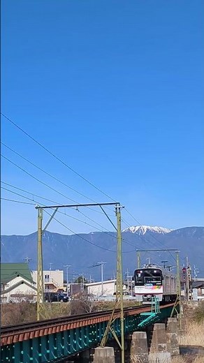 🚋 Train to Matsumoto 🇯🇵 #japanview #traintravel #matsumotocity