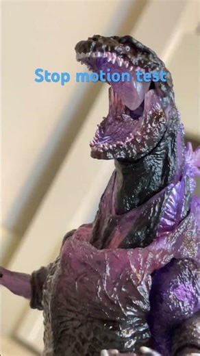 Stop motion test shin godzilla #stopmotion #test #shingodzilla #stopmotionanimation #stopmotiontest