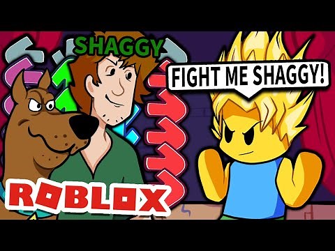 I Pretended To Be SHAGGY In Roblox Friday Night Funkin