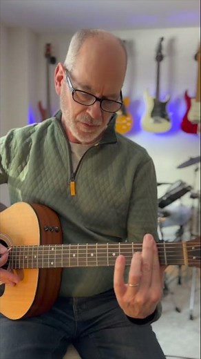 Easy Chords 1 Finger Lesson - Buffalo Springfield - For What It's Worth #guitarlessonsforbeginners