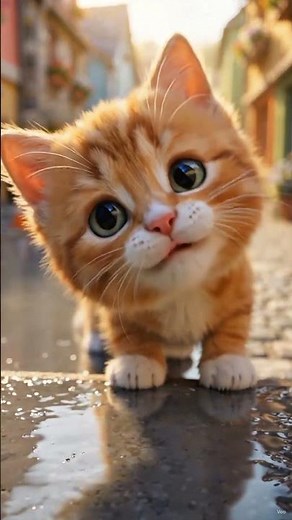 Meow Meow sad song 😭💔 | cat cartoon for kids | cat cartoon | cat baby cartoon #shorts #catcartoon
