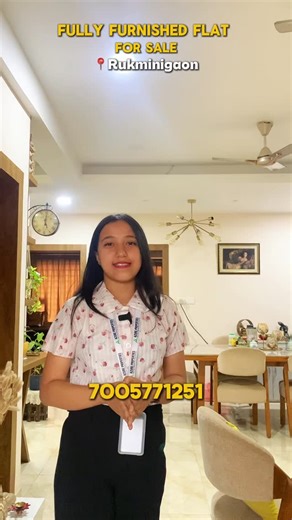 AZURE Properties on Instagram: "🏡 Fully Furnished Flat for Sale – Rukminigaon, Guwahati 🏡 Step into a ready-to-move premium home in a well-connected residential area. 📍 Location: Rukminigaon, Guwahati 🏠 Configuration: 3 BHK 📐 SBA: 1450 Sqft 🛁 Bathrooms: 2 🌿 Balconies: 2 🛋 Furnishing: Fully Furnished 💧 Water: 24×7 Available 🚗 Parking: ✔ 1 Covered ✔ 1 Uncovered 🛗 Lift: Available 🏢 Building: G+3 📍 Floor: 3rd Floor 💰 Asking Price: ₹90 Lakhs Only 📞 Call: 7005771251 📧 Email: support@az