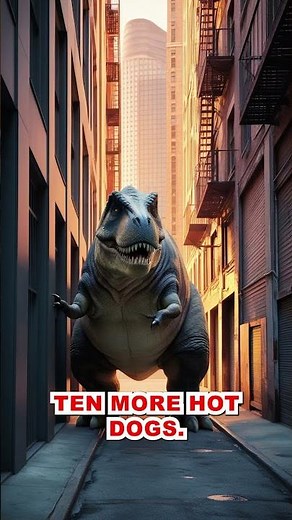 Ever seen a fat T-Rex before?😱😱