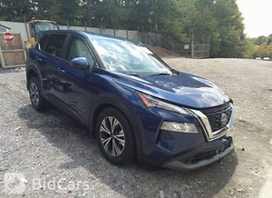 2022 Nissan Rogue, SV | 5N1BT3BB6NC685624 | Bid History | BidCars