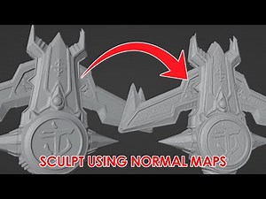 Adding detail to 3D models with normal maps and Blender for 3D printing.