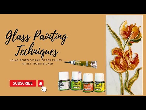 Glass Painting-Pebeo Vitrail Paints