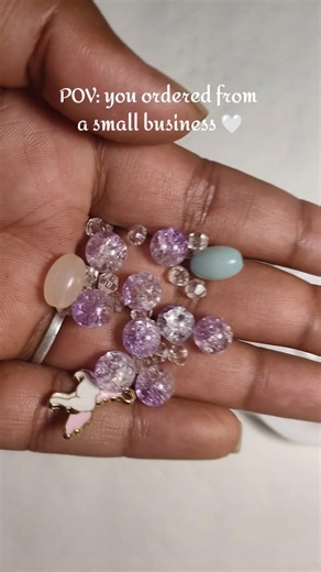 When you order from a small biz 💖✨#vnabhyvibes #SmallBusiness #Handmade #SupportLocal #ShoppingVibes