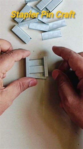 Stapler Pin Cube #shorts #art #artwork #artproject #craft #science #technology #cube
