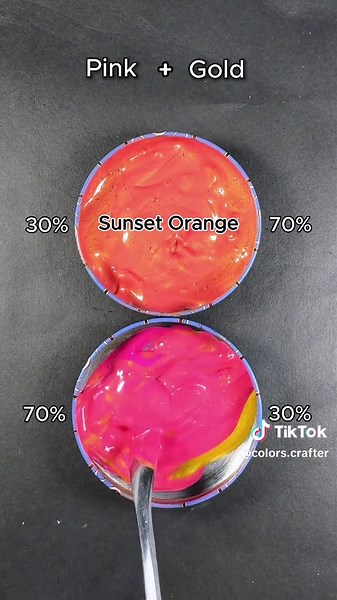 Color Mixing Techniques for Relaxing ASMR Experience