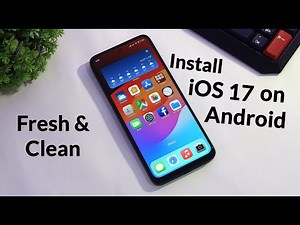 Full iOS 17 Install On Android | iOS 17 Launcher For Android | Turn Any Phone into iOS 17