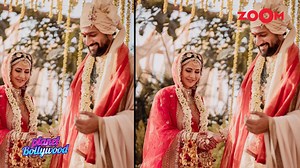 23K views · 252 reactions | The #VickyKaushal-#KatrinaKaif wedding news had us hooked for weeks, from being hooked to the constant updates about the ceremony to waiting for their first picture as Mr. & Mrs, we've been through it all! Now that the #wedding look is finally out, here's looking at the details that make it special for the couple! #VicKat #VickyKatrinaWedding #ZoomTV | Zoom TV | Facebook