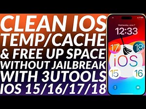 Clean iOS Cache/Temp files No jailbreak with 3utools | Clear iPhone Cache/Storage | All iOS Versions