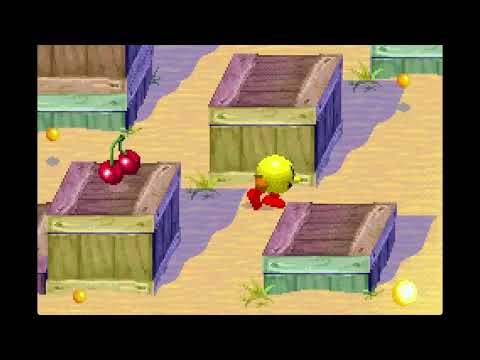 Pac-Man World GBA Game Over Screen