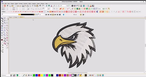 Eagle Head Embroidery Design – Majestic Bald Eagle Machine Embroidery File 5 Sizes 6 Formats Dst Pes Emb Jef Xxx Vp3 - Etsy