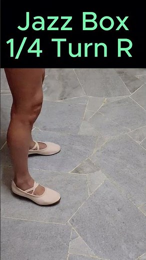 Jazz Box 1/4 Turn R (Line Dance Step) Tutorial (18/9/2023)