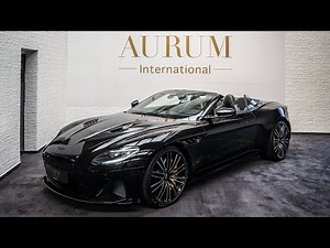 2021 Aston Martin DBS Superleggera Volante ONYX BLACK Walkaround by AURUM International [4K]