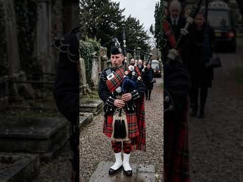 Amazing Grace Funeral Version | Bagpipes & Church Bells