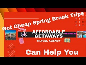 Cheap Spring Break Trips For College Students And Family|Best Cheap Spring Break Destinations